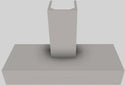 Vent A Hood 54'' 600 CFM Contemporary Wall Mount Range Hood