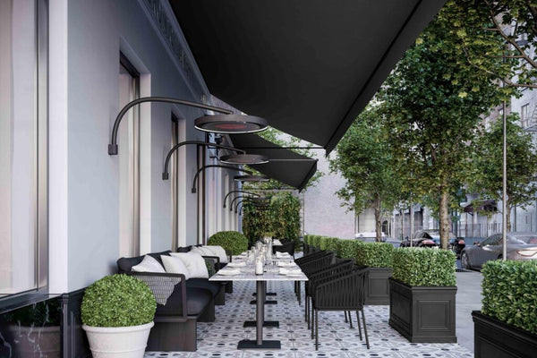 Bromic Eclipse Smart-Heat Electric + Twin Pole