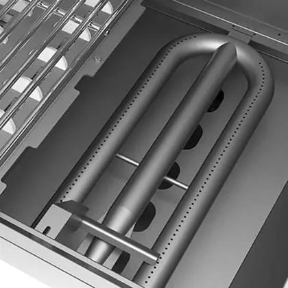 Aspire by Hestan 30 Inch Built-In Gas BBQ Grill With Sear And U-Burner