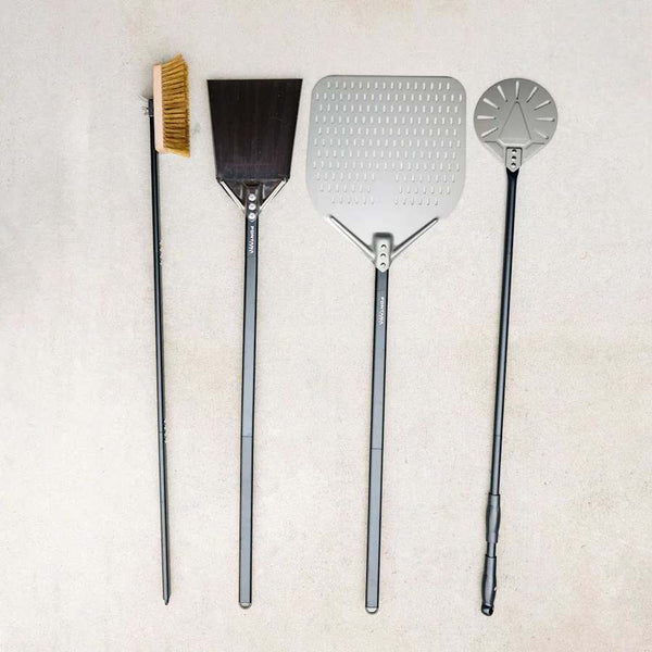 Fontana Forni  4 Piece Adjustable Length Pizza Making Tool Kit