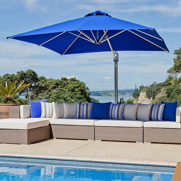 Frankford eclipse 10x13 cantilever umbrella lifestyle