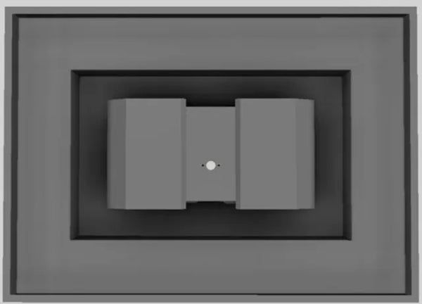 Vent A Hood 42'' 550 CFM Contemporary Island Range Hood