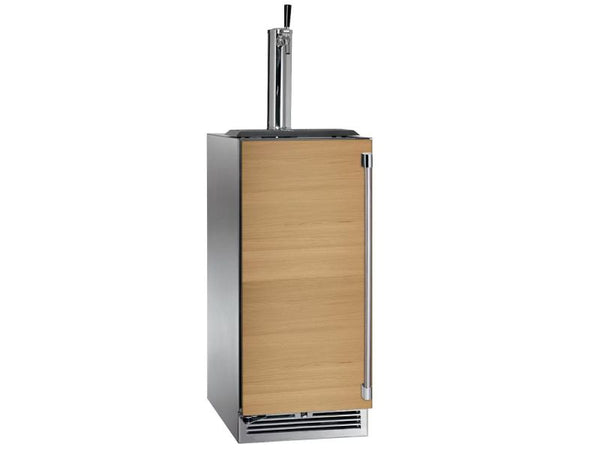 Perlick 15 Inch Outdoor Beer Dispenser with Solid Door