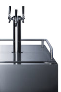 Summit 24 Inch Outdoor Rated Kegerator with Solid Door
