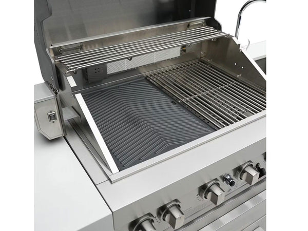 Mont Alpi Dual-Sided Griddle Plate – Cast Iron Cooking