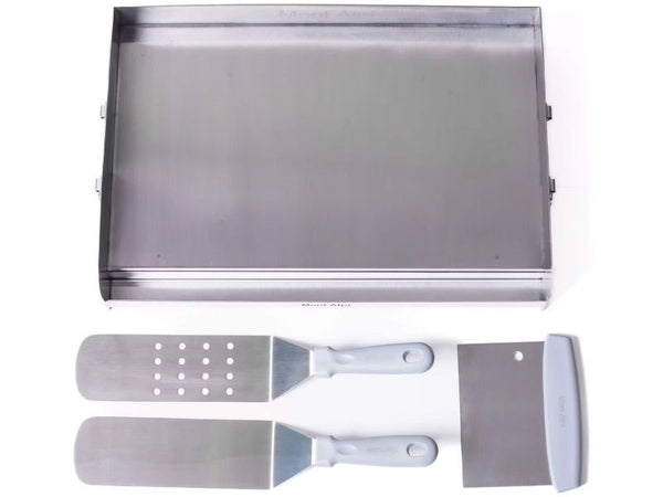 Mont Alpi BBQ Griddle Kit with Spatulas – Heavy-Duty Grill Accessory