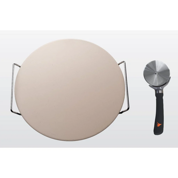 Memphis Grills 13-Inch Pizza Stone Set – Perfect for Outdoor Baking