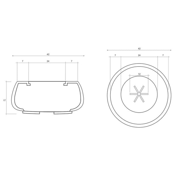 Prism Hardscapes 42 Inch Dune Fire Pit