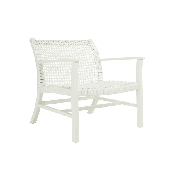 Catherine Aluminum Woven Club Chair