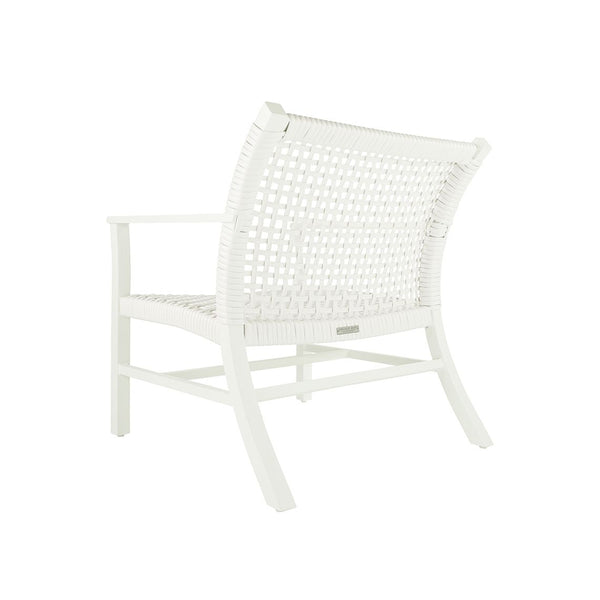 Catherine Aluminum Woven Club Chair