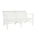 Catherine Aluminum Woven Club Settee