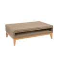 Kingsley Bate Frances 45 Inch Woven Rectangular Coffee Table