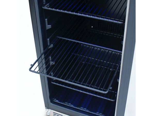 Summerset 15 Inch Outdoor Refrigerator with Glass Door and Lock