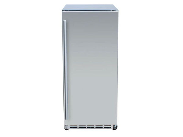 Summerset 15 Inch Outdoor Refrigerator with Solid Door and Lock