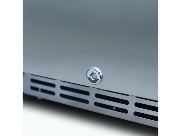 Summerset 15 Inch Outdoor Refrigerator with Solid Door and Lock