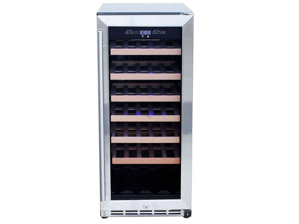 Summerset 24 Inch Outdoor Wine Cooler with Glass Door with Lock