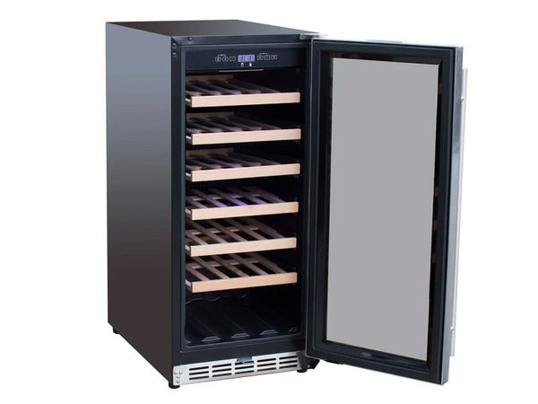 Summerset 24 Inch Outdoor Wine Cooler with Glass Door with Lock