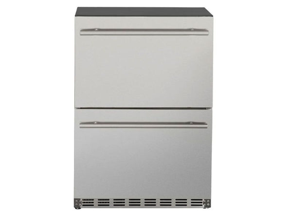 Summerset 24 Inch Outdoor Refrigerator with Drawers