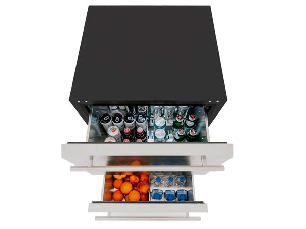 Summerset 24 Inch Outdoor Refrigerator with Drawers