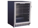 Summerset 24 Inch Outdoor Refrigerator with Glass Door and Lock