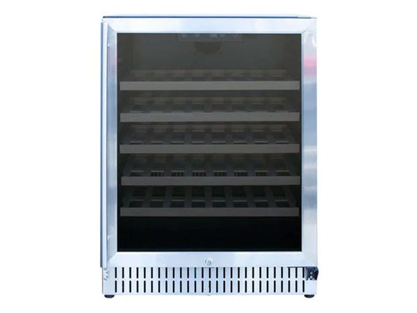 Summerset 24 Inch Outdoor  Wine Cooler with Glass Door and Lock