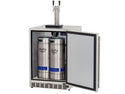 Summerset 24 Inch Outdoor Kegerator with Solid Door and Lock