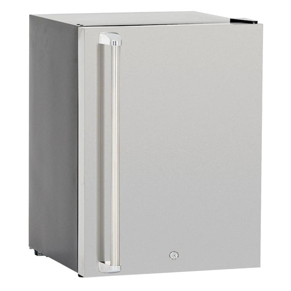 Summerset 21 Inch Outdoor Refrigerator with Solid Door and Lock