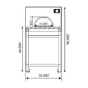 Earthstone Model 60 Wood Fired Freestanding Pizza Oven