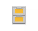 Hestan 16 Inch Double Storage Drawers