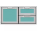 Hestan 42 Inch Double Drawer and Storage Door Combination