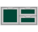 Hestan 42 Inch Double Drawer and Storage Door Combination