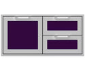 Hestan 42 Inch Double Drawer and Storage Door Combination
