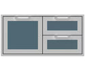 Hestan 42 Inch Double Drawer and Storage Door Combination