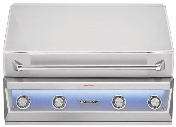Twin Eagles 54 Inch Eagle One Super Premium Gas Grill with Black Glass Infrared Rotisserie Burner and Sear Zone