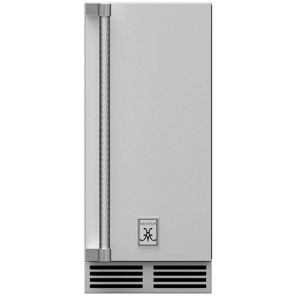 Hestan 15 Inch Outdoor Ice Maker with Solid Door