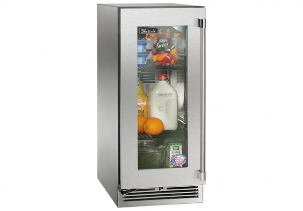 Perlick 15 Inch Outdoor Refrigerator With Door & Lock