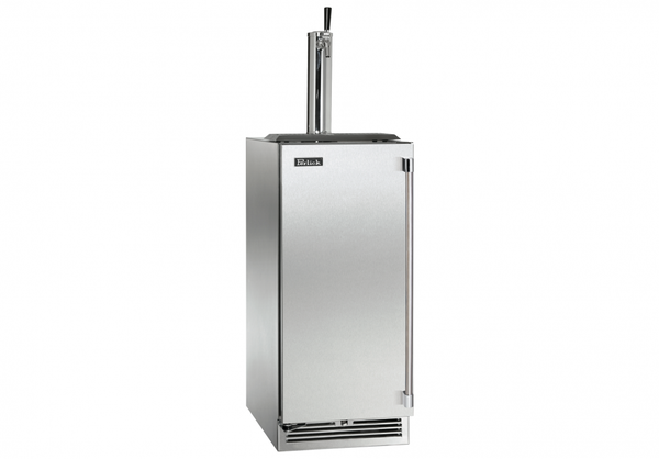 Perlick 15 Inch Outdoor Beverage Dispenser with Solid Door and Lock