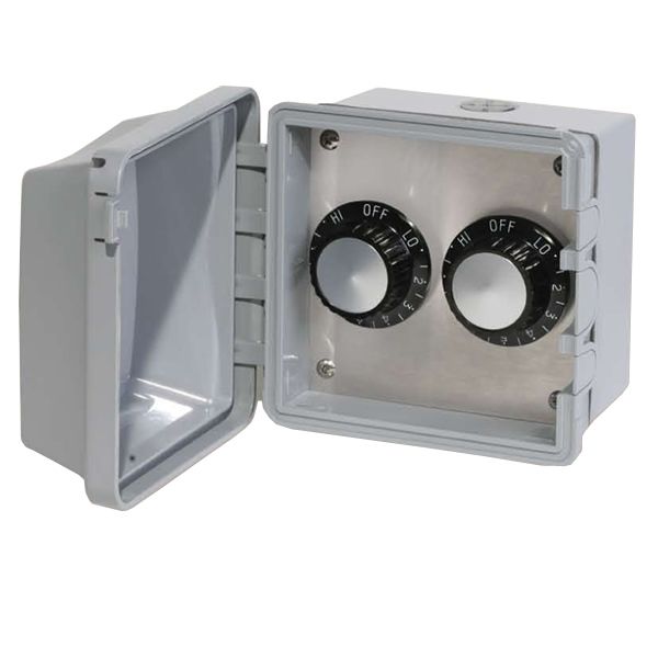 Infratech 120 Volt Surface Mount Double Regulator