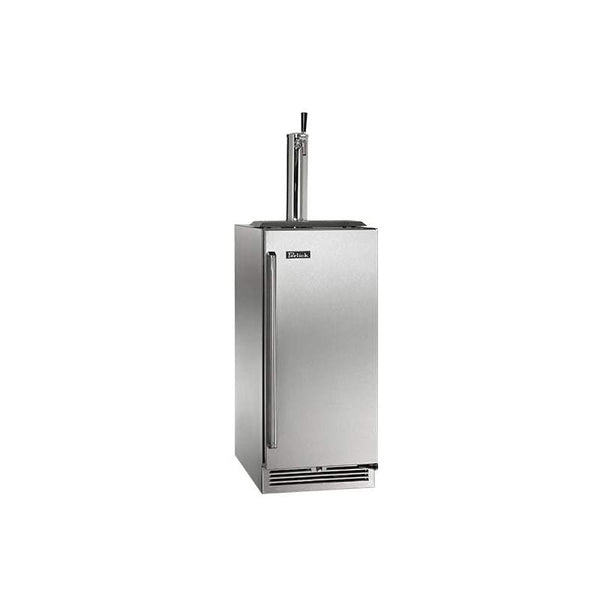 Perlick 15 Inch Outdoor Beer Dispenser with Solid Door