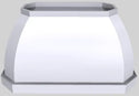 Vent-A-Hood 54" 550 CFM Designer Series Island Range Hood