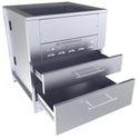 Sunstone 30-Inch Universal Kamado Cabinet – Fits 24" Kamado Grill