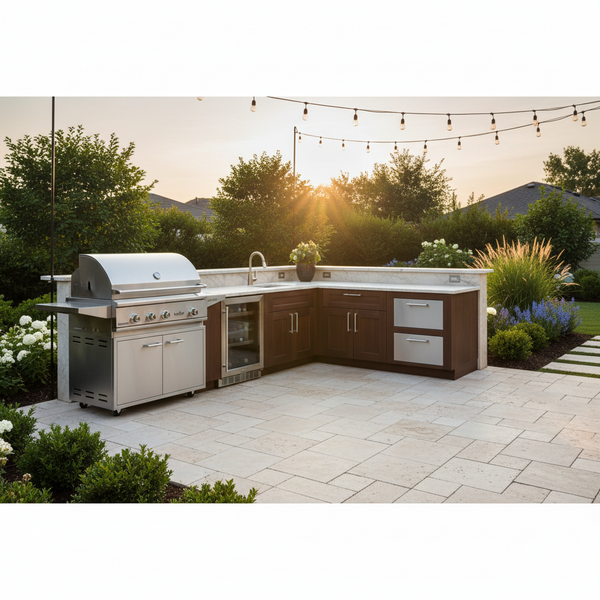 Delta Heat DHBQ38 / DHGB38-C 38-Inch Freestanding Gas Grill