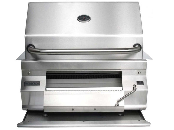 Fire Magic 24 Inch Built In Smoker Charcoal Grill