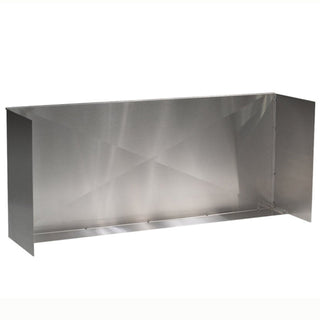 TrueFlame 48" Stainless Steel Wind Guard