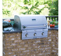 Saber Stainless Steel 3-Burner Built-In Gas Grill