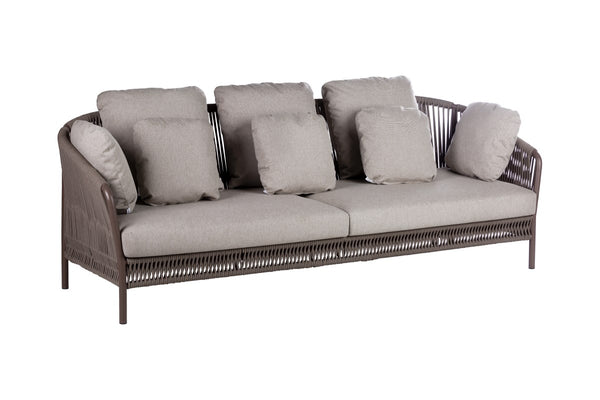 Point Weave 3 Seater Sofa