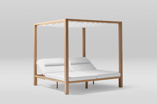 Point Kahn Double Chaise with no Curtains