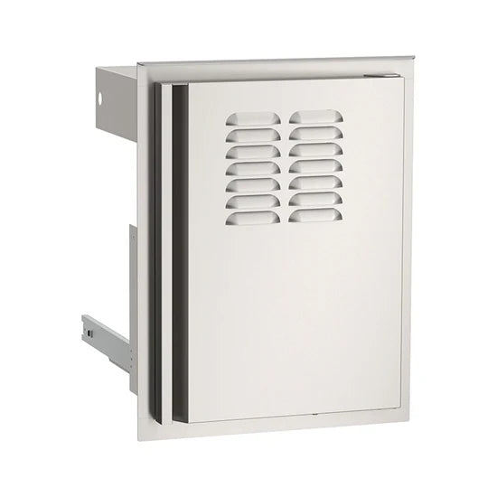 American Outdoor Grill Vertical Door w/ Tank Tray & Louvers