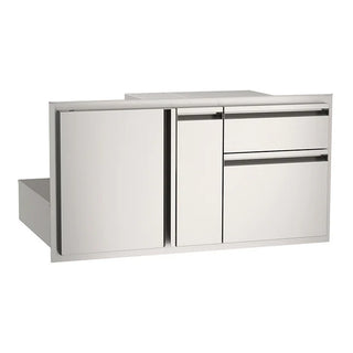 American Outdoor Grill Door w/ Dbl. Drawer & Platter Storage