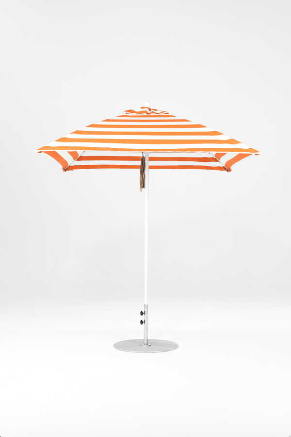 464FM-SQ-005 Orange Stripe-Alpine White